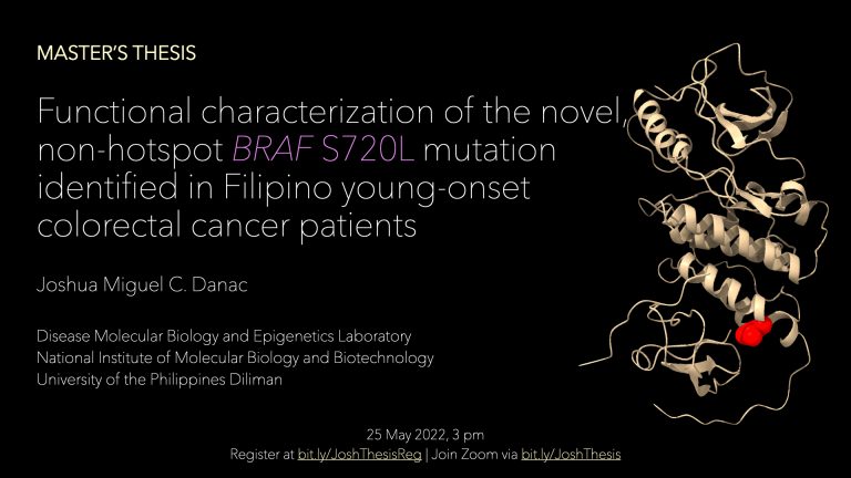 MS Thesis Defense: Joshua Danac