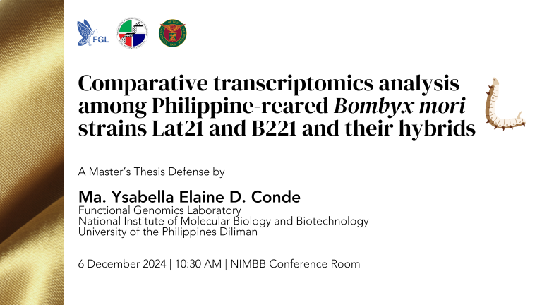 MS Thesis Defense: Ma. Ysabella Conde
