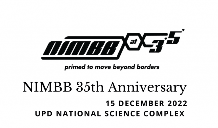 NIMBB 35th Anniversary Schedule of Activities